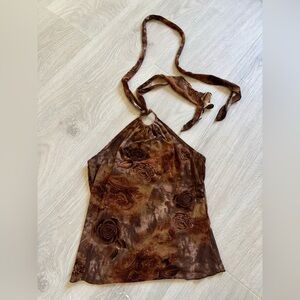 Silky Y2K halter